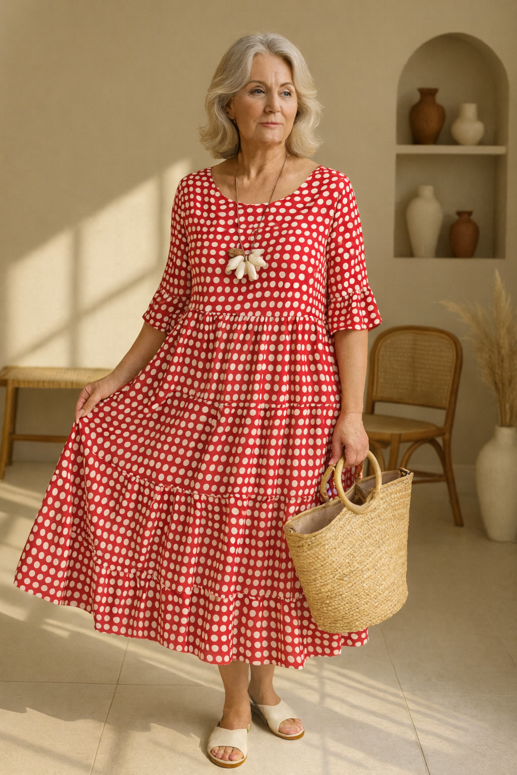 iris midi dress Iris