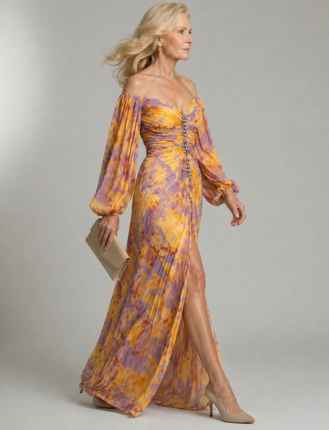 Valencia™ | Elegant Dress with V-Neck