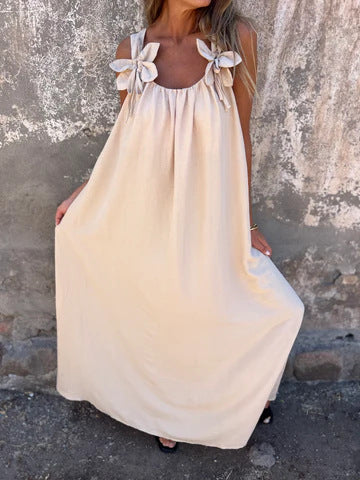 Philippa™ | Modern Boho Flower Detail Dress
