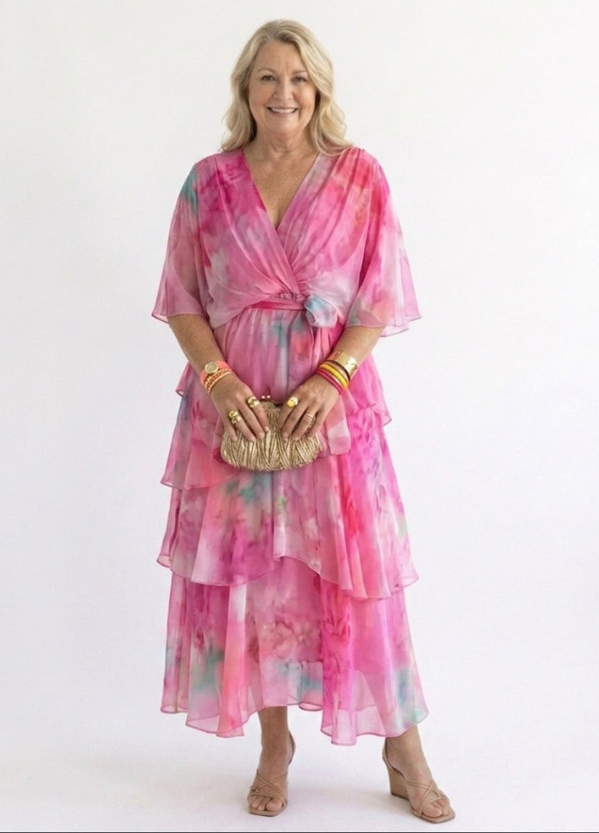 Betsey™ |Layered Floral Sun Dress