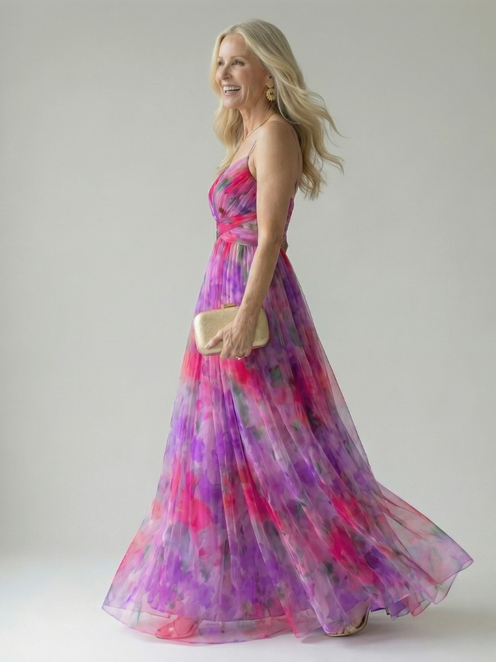Carina™ | Soft Wrap Maxi Dress