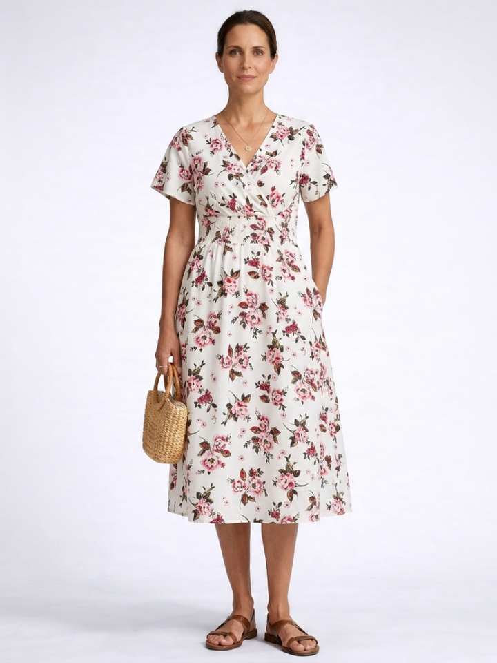 Gretalise | Comfortable Summer Midi Dress