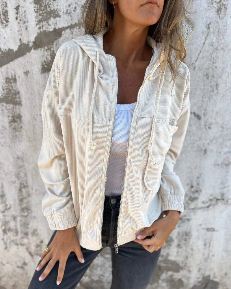 Petunia™ | Relaxed Soft Corduroy Everyday Jacket