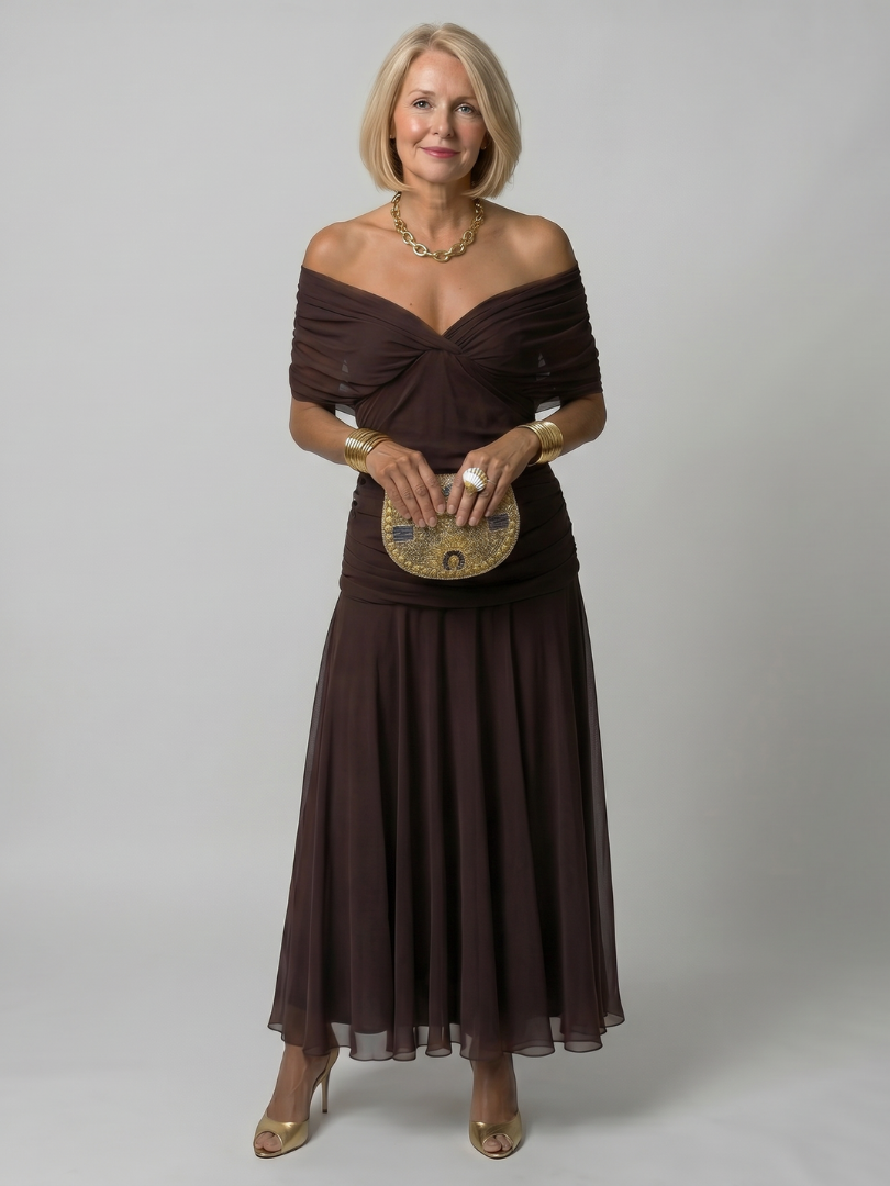 Adele™ | Flow Midi Dress