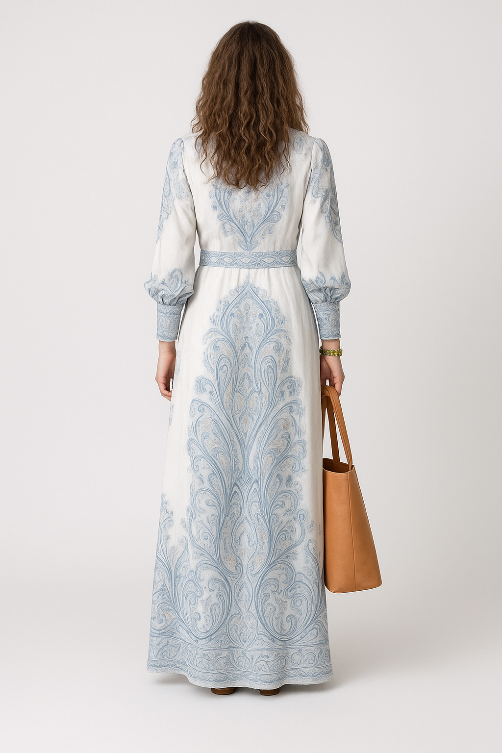 Arline™ | Comfortable Printed Long Sleeve Dress