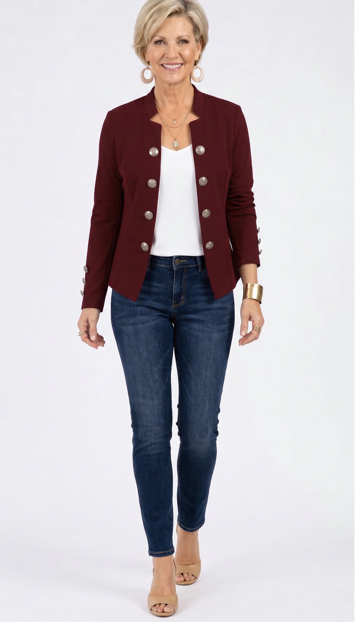 Corinne™ | Sleek Modern Minimalist Everyday Blazer