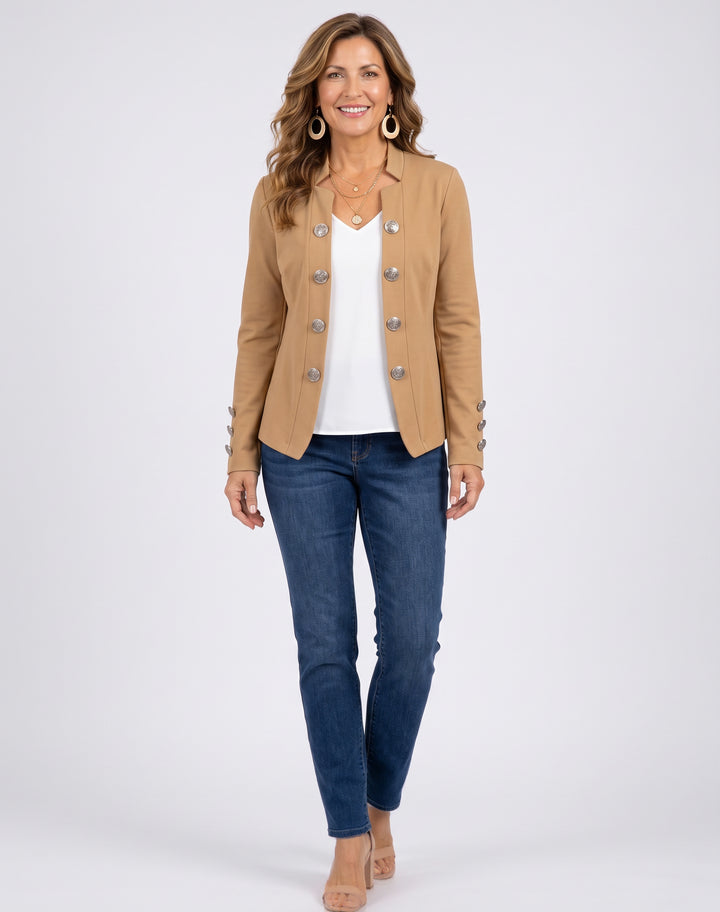 Corinne™ | Sleek Modern Minimalist Everyday Blazer