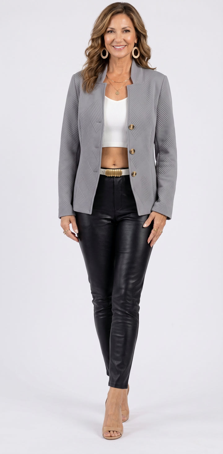 Jenna™ | Sleek Modern Minimalist Everyday Blazer