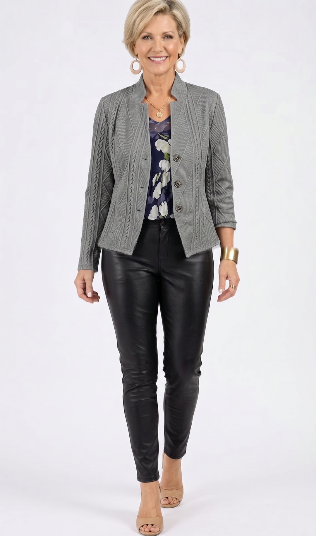 Adele™ | Sleek Modern Minimalist Everyday Blazer