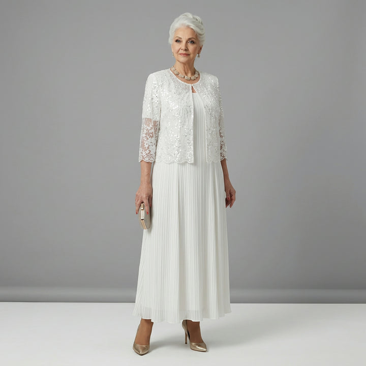 Adina™ - Elegant Floral Printed Summer Dress