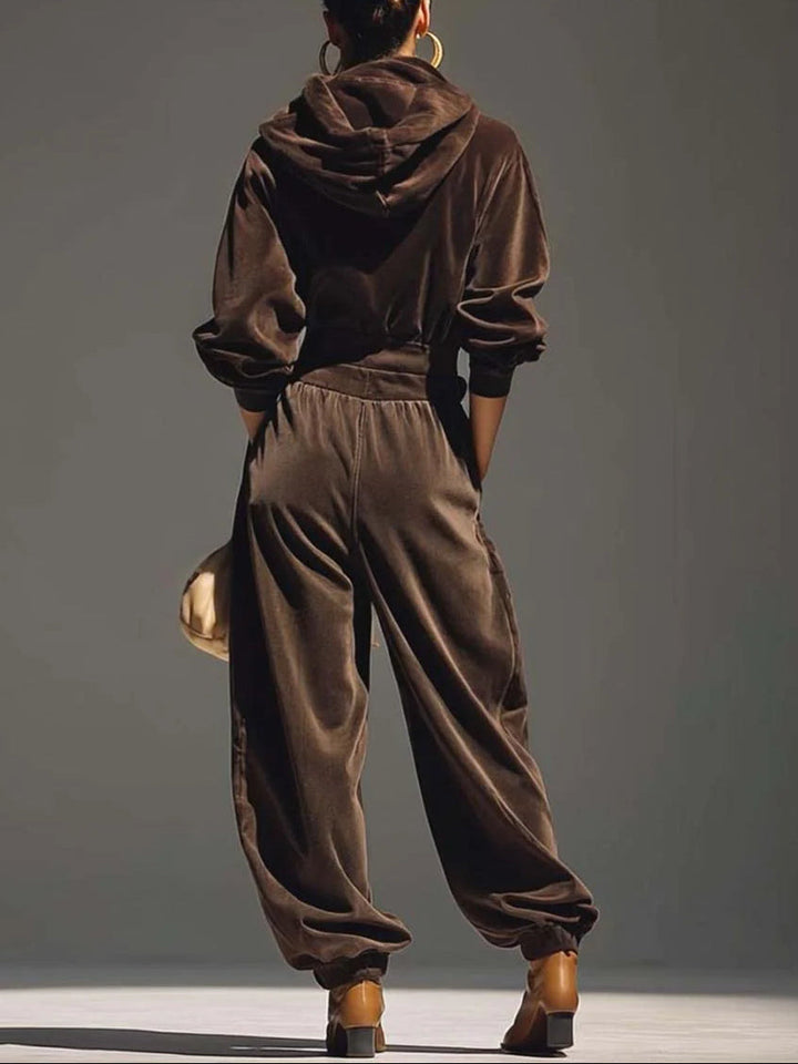 Solenne – loose velvet set