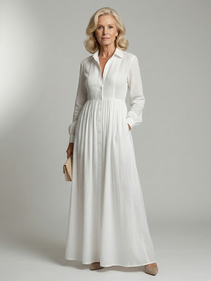 Minerva™ | Soft Flow Maxi Dress