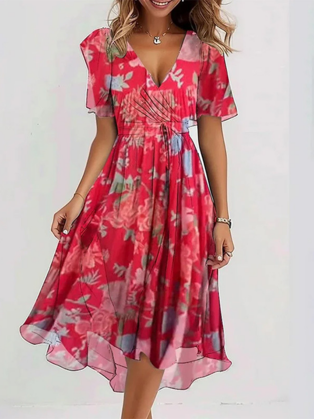 Matilda™ - Summer Dress With Belly Cover
