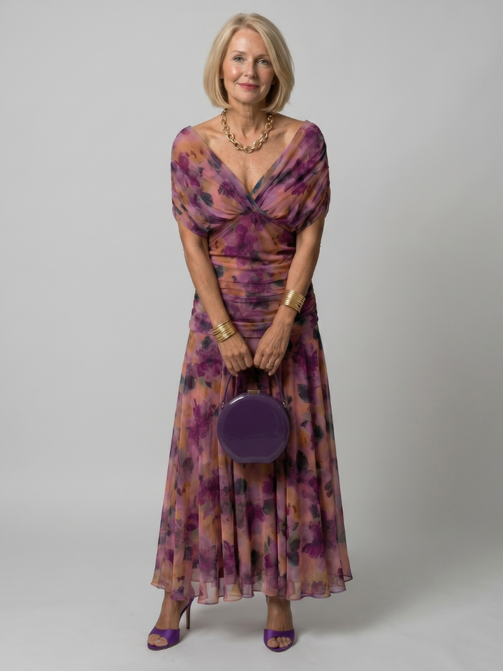 Adele™ | Flow Midi Dress