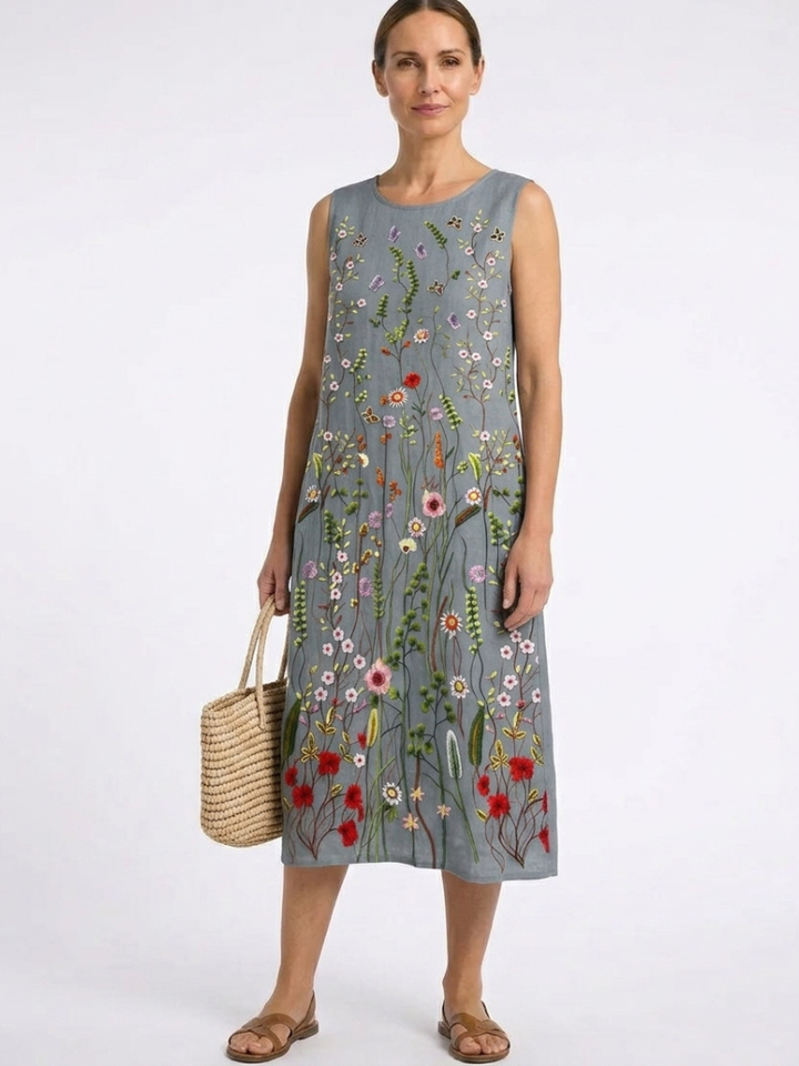 Clarissa | Lightweight sleeveless summer dress