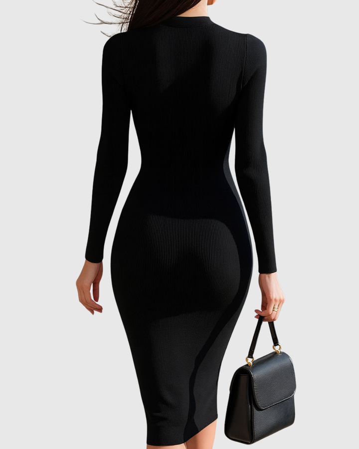 Stefania - Statement Zipper Dress
