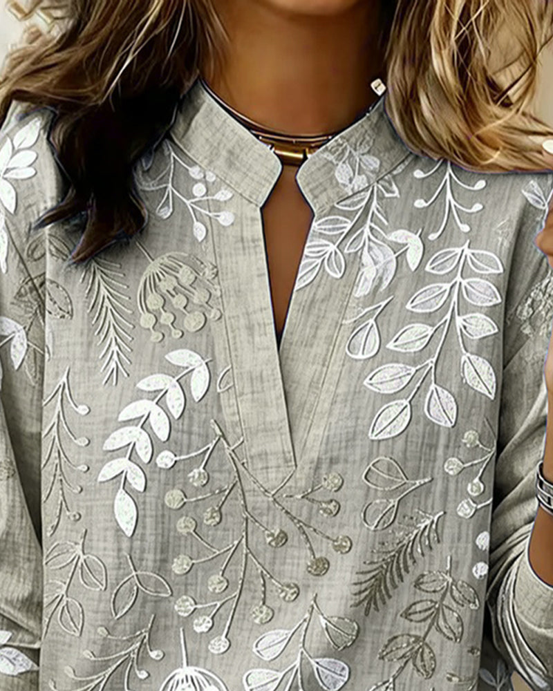 Kristy™ | Casual Floral Print Everyday Blouse