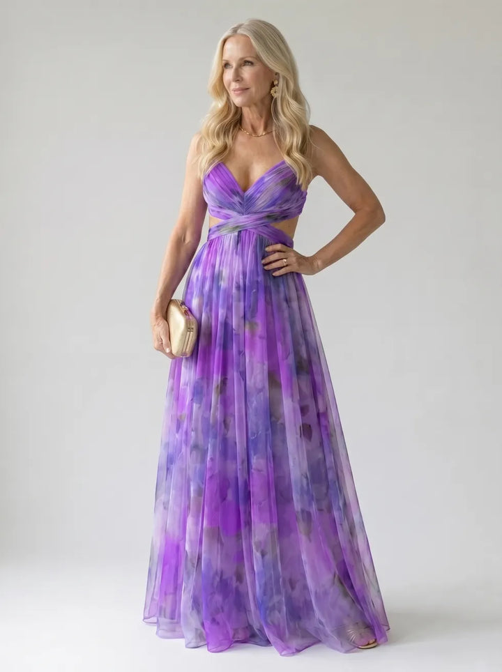 Isel™ | Soft Wrap Maxi Dress