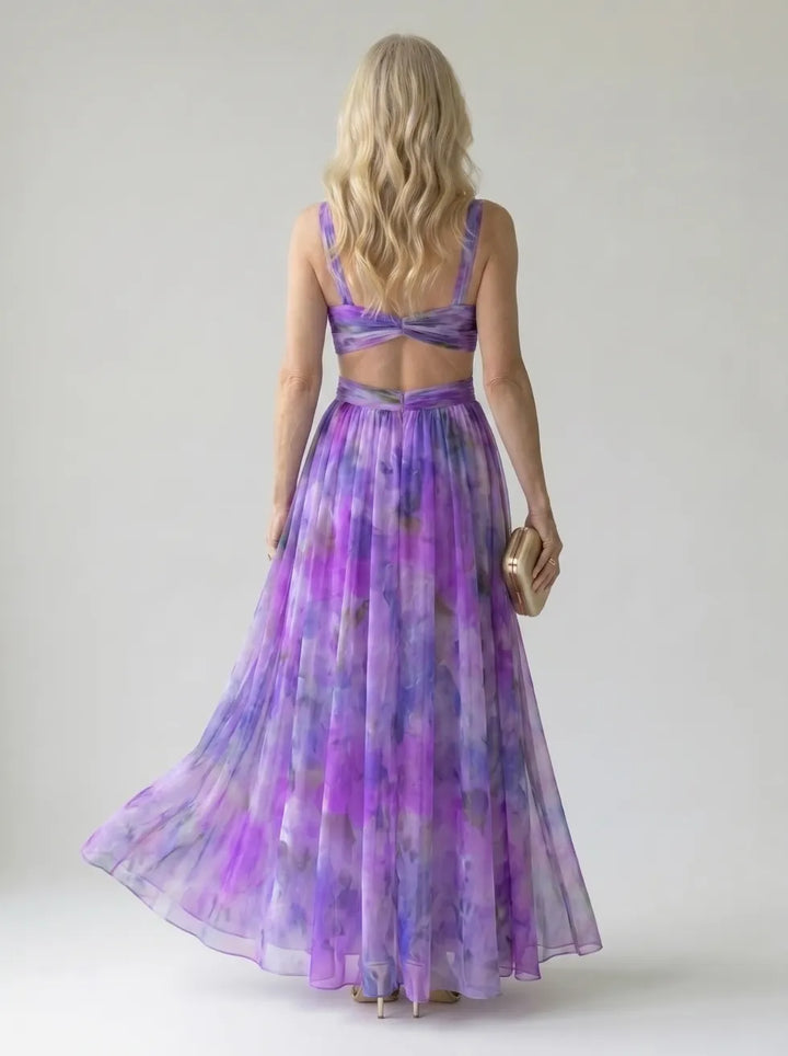 Isel™ | Soft Wrap Maxi Dress