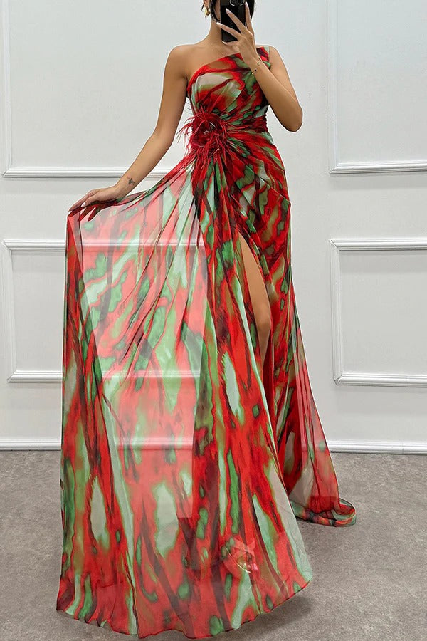 Annie™ | Vibrant Draped Dress