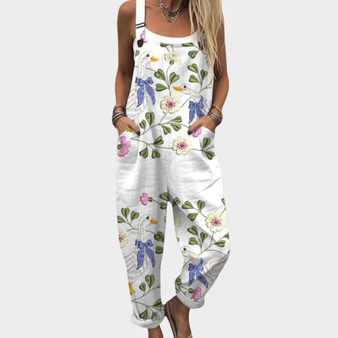 Sylvessa | Comfortable printed Jumpsuit