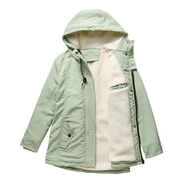 AMINA™ | Thick Winter Coat with Quilted Lining For Warmth