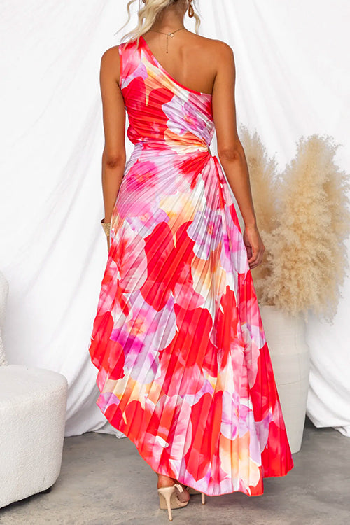 Verity™ | Pleated One-Shoulder Dress