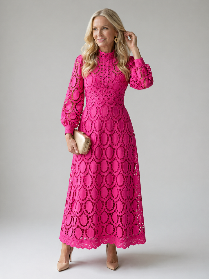 Glenna™ | Lace Midi Dress