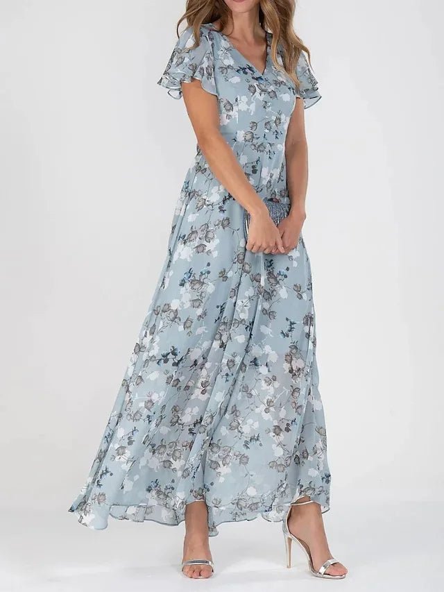 ZURI | ELEGANT AND FLOWING DRESS WITH A SLIMMING EFFECT