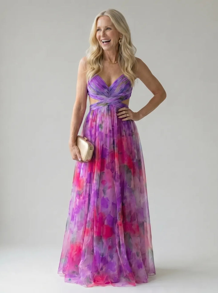 Isel™ | Soft Wrap Maxi Dress