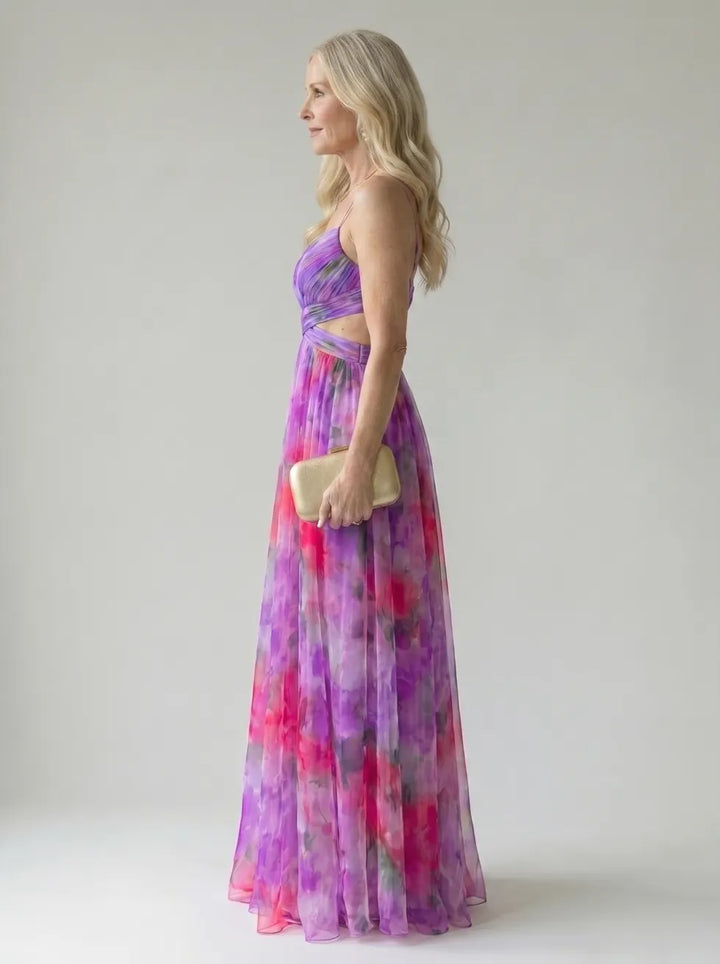 Isel™ | Soft Wrap Maxi Dress