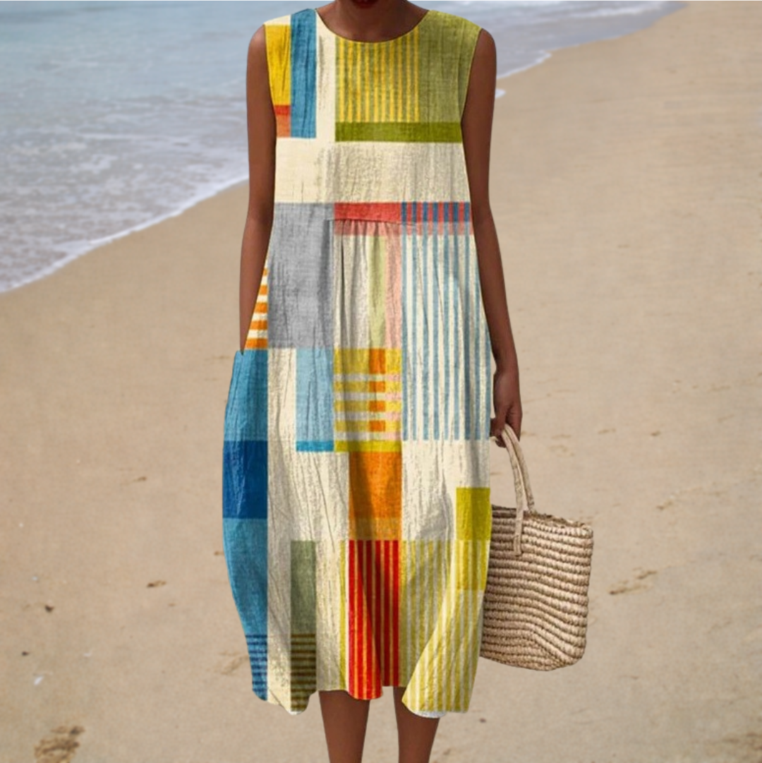 Daniela | Boho Midi Dress