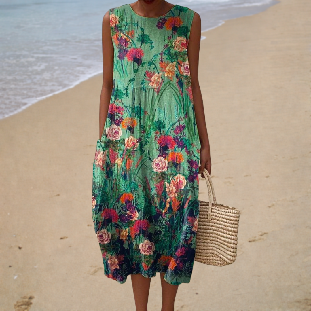 Beatrice | Floral Midi Dress
