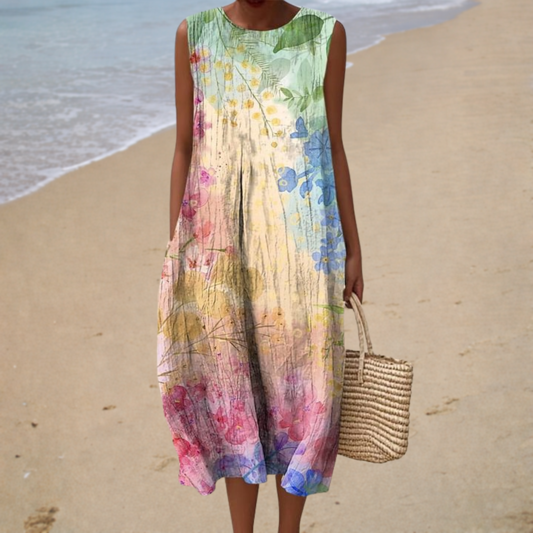 Silvia | Minimalist Midi Dress