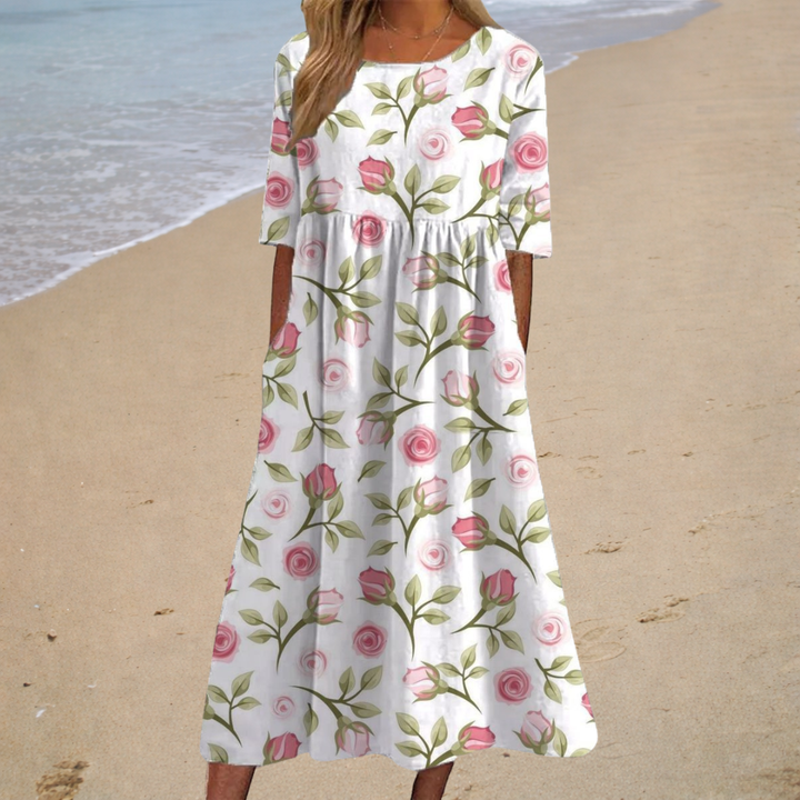 Eleonora | Boho Midi Dress