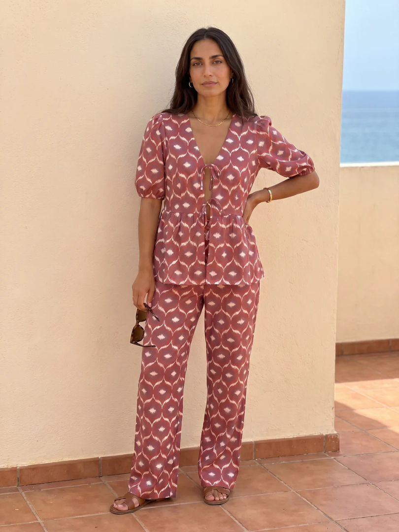 Leonor | Two-Piece Chic Casual Set
