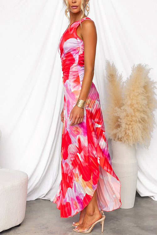 Verity™ | Pleated One-Shoulder Dress