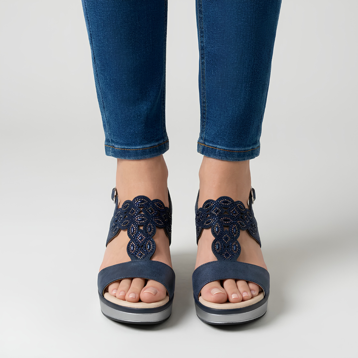 Sally™ | Chic Open-Toe Comfortable Wedge Sandals