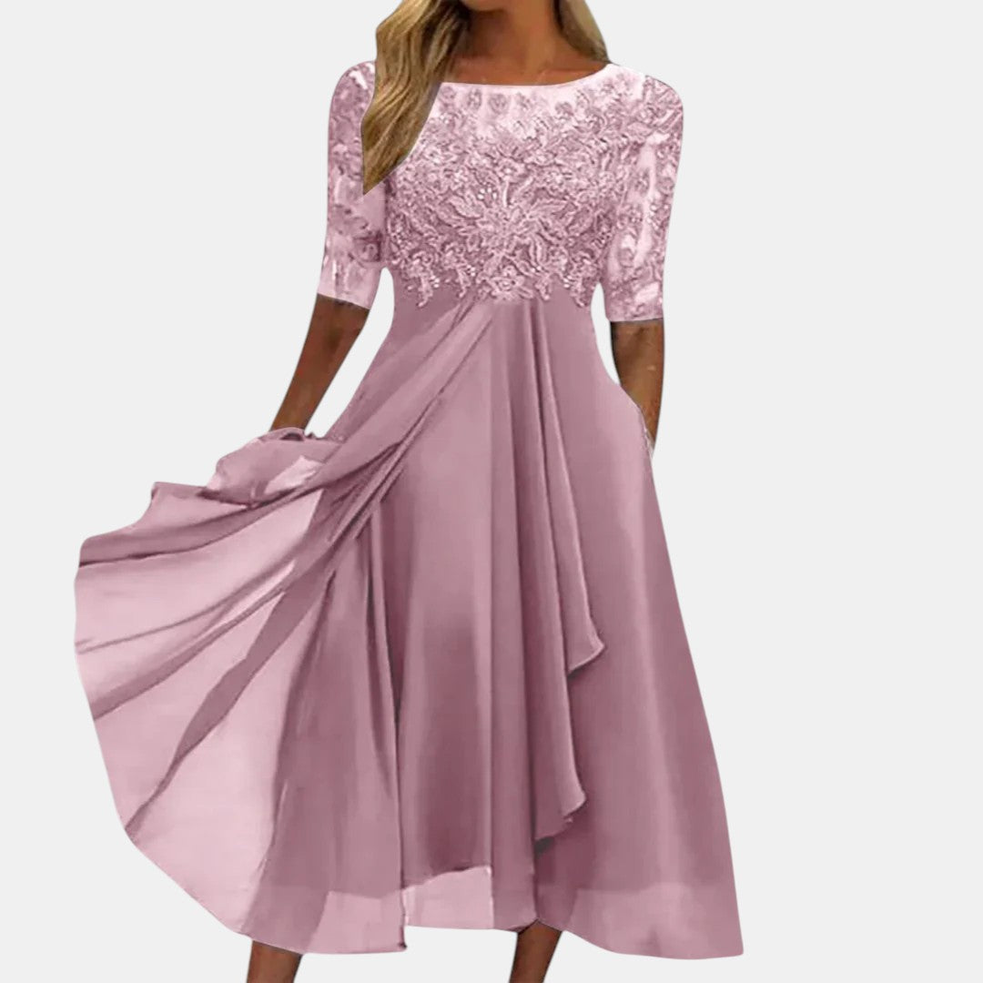 Rhonda - Elegant Lace Dress