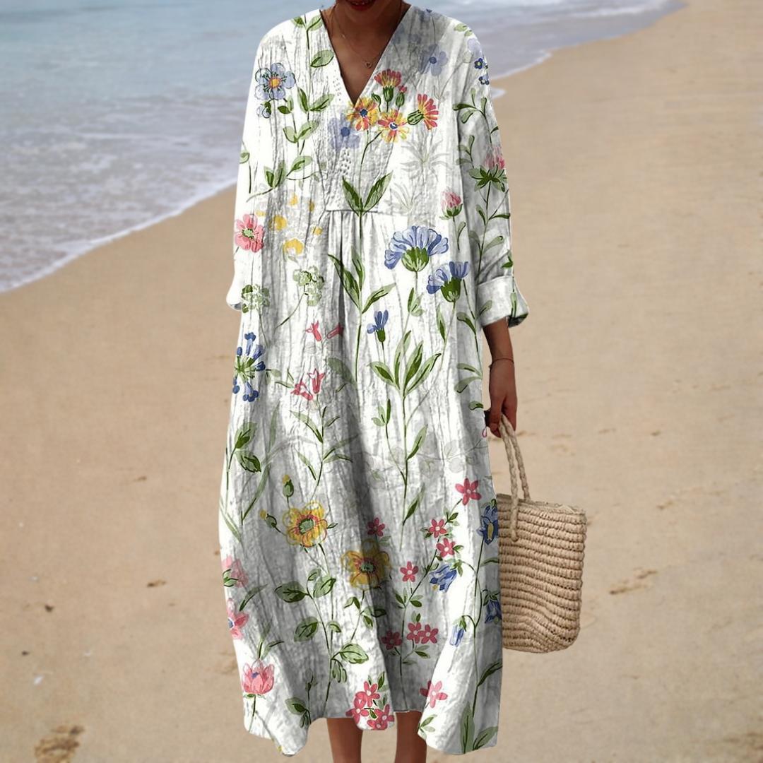 Viviana | Long Floral Dress