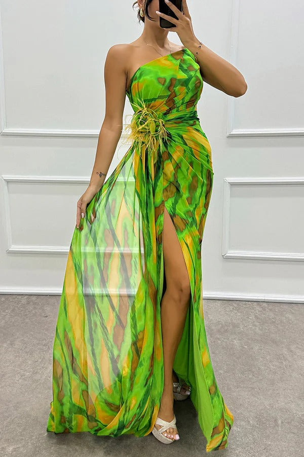 Annie™ | Vibrant Draped Dress