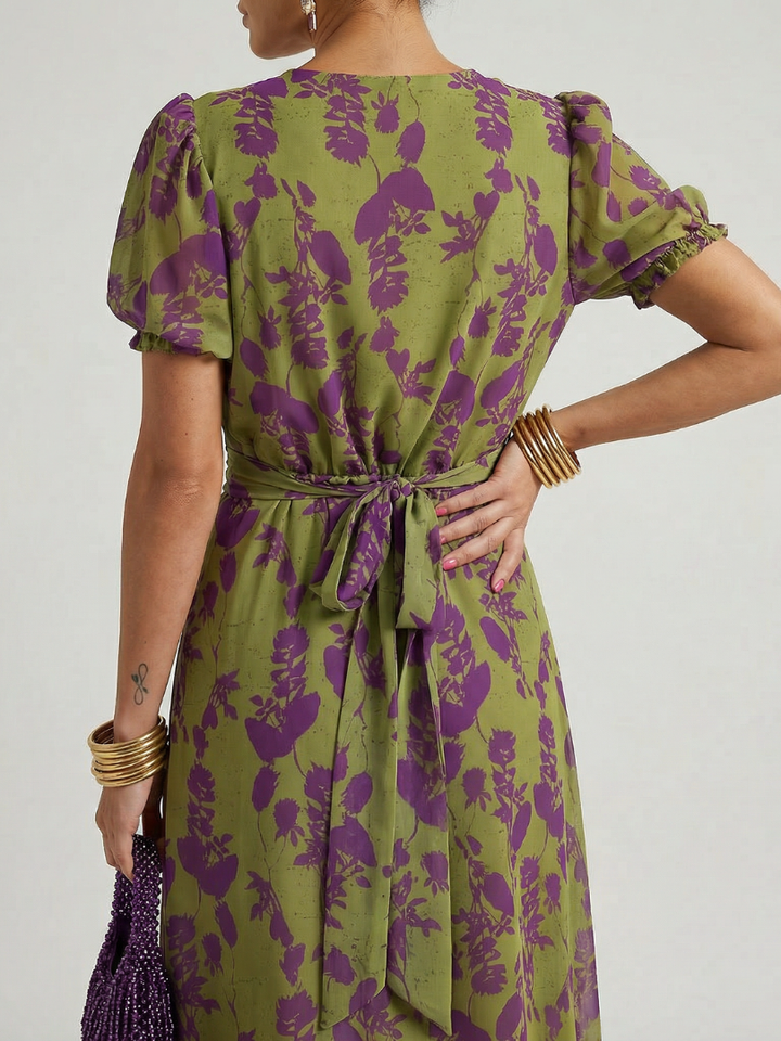 Marlena™ | Relaxed Floral Midi Dress