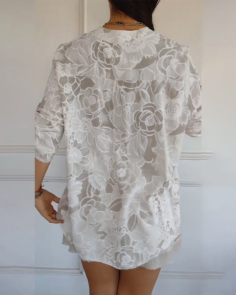 Avenisse™ | Floral Print Blouse