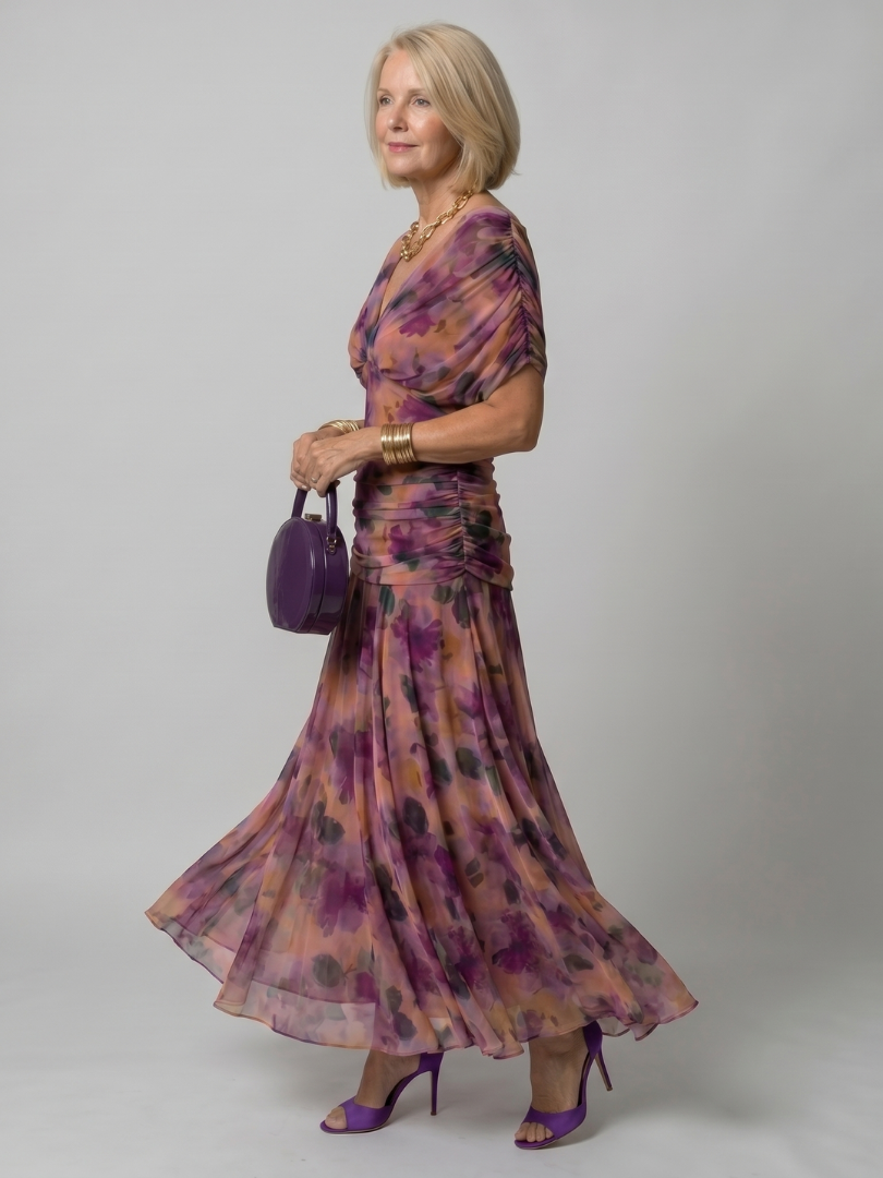 Adele™ | Flow Midi Dress