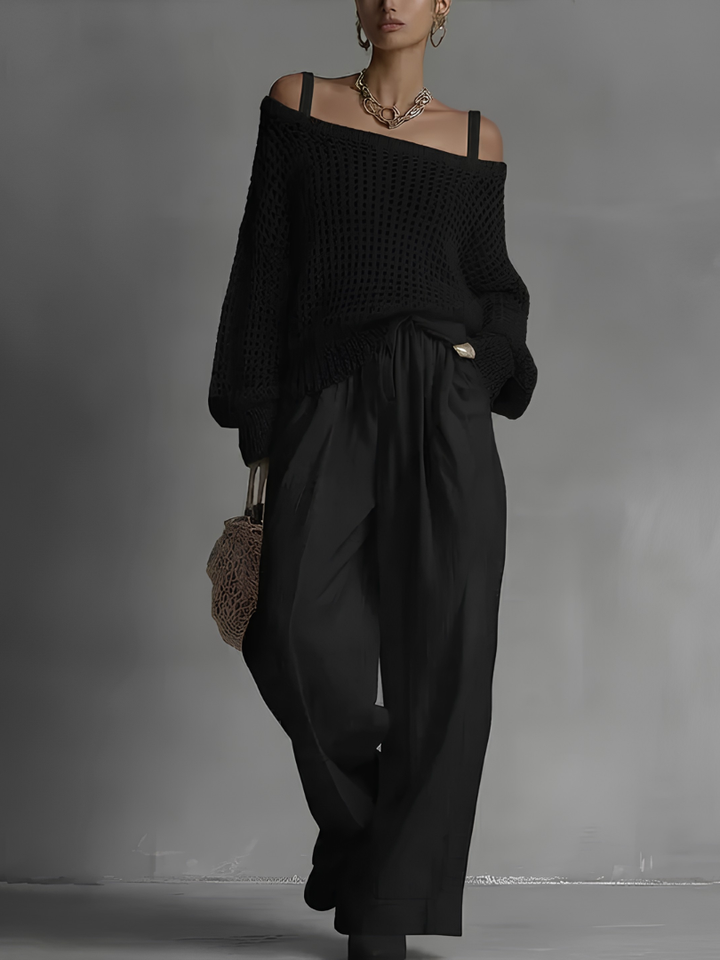 Raphaela™ | Lightweight off-shoulder casual set