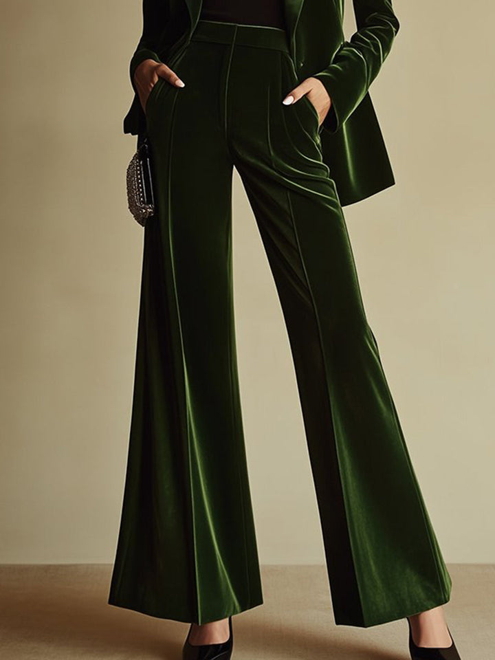Violetta - Luxe Velvet Power Suit