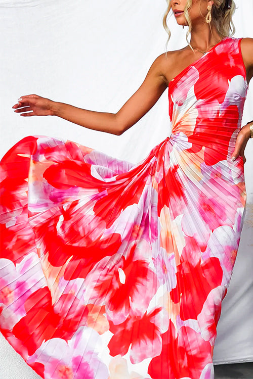 Verity™ | Pleated One-Shoulder Dress