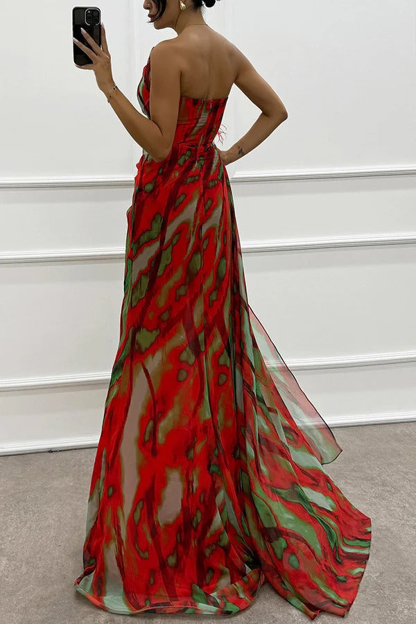 Annie™ | Vibrant Draped Dress
