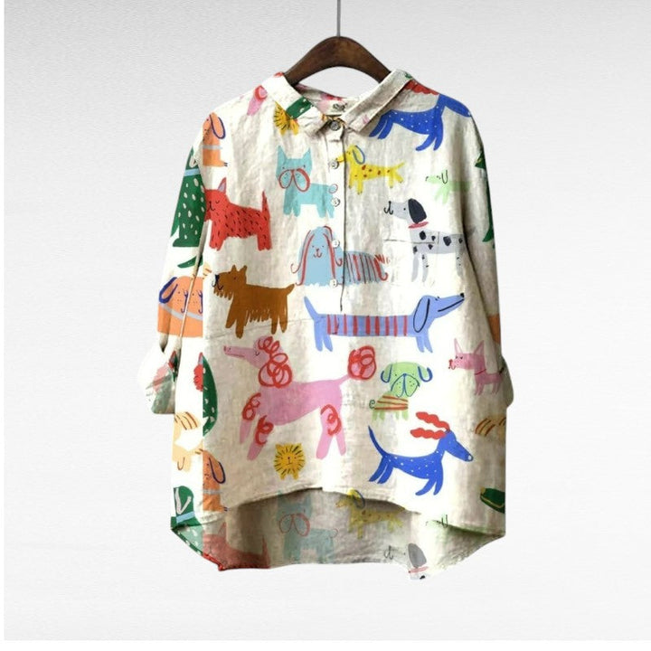 Amélie | Elegant summer blouse
