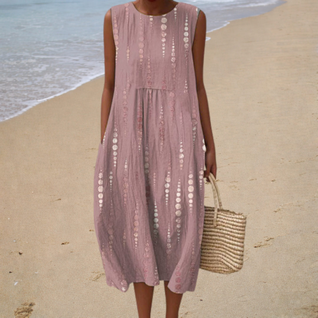 Light Blue | Modern Midi Dress